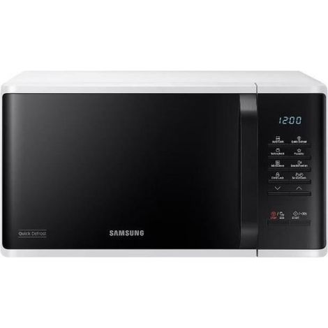 Micro-ondes SAMSUNG Solo - Blanc - 23 L - 800 W - Cavité céramique émail (1/5)