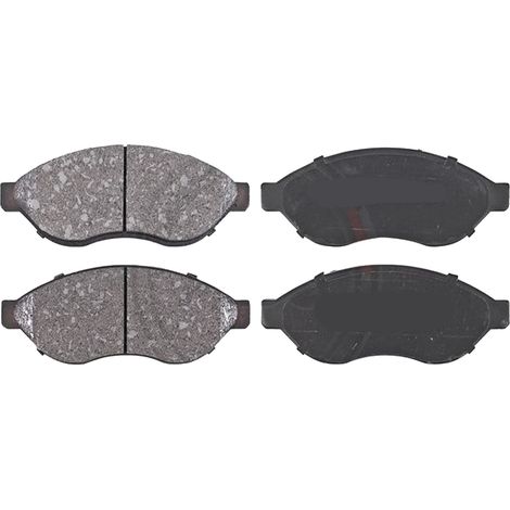 KIT PASTIGLIE FRENO ANTERIORI compatibile con CITROËN JUMPER AUTOBUS / PASTIGLIE FRENANTI AUTO OEM 37907  37577, / SOSTITUZIONE DIRETTA / BASSA POLVERE / SILENZIOSO (1/4)