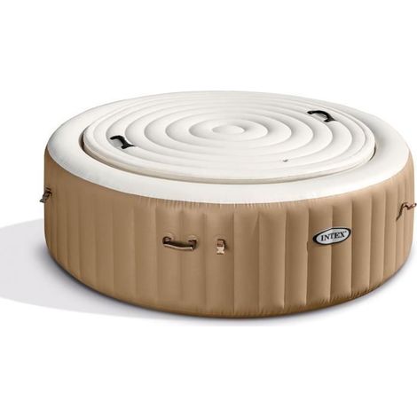 Thermische Abdeckung - INTEX - PureSpa Rund - 4 Plätze - Verhindert Wärmeverlust