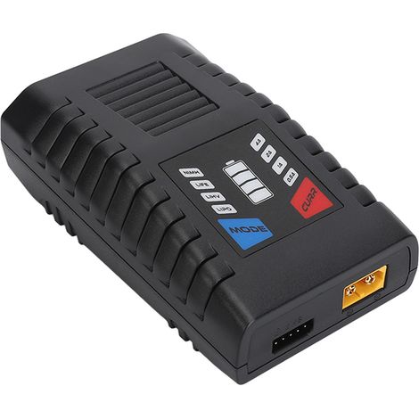 Chargeur d'équilibrage C4 AC pour batteries lithium-ion (LIPO, LIHV, LiFe, NiMH, NiCd) - 50 W - Prise UE AC 100-240 V (1/5)