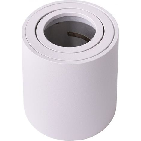 Spot en saillie, tube orientable, blanc, rond, 1xGU10 35W Ecolight EC79956 (1/2)