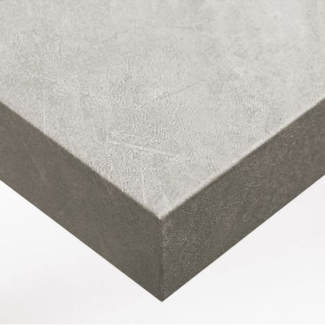 DIMEXACT - Papier peint adhésif effet pierre grise crème - 122 cm x 2.5 m - En Rouleau