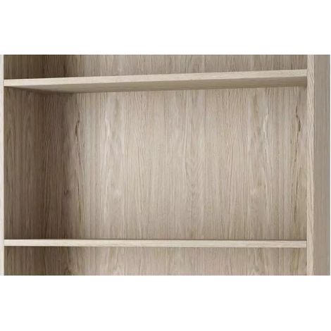 set di 2 ripiani per libreria - tinta quercia