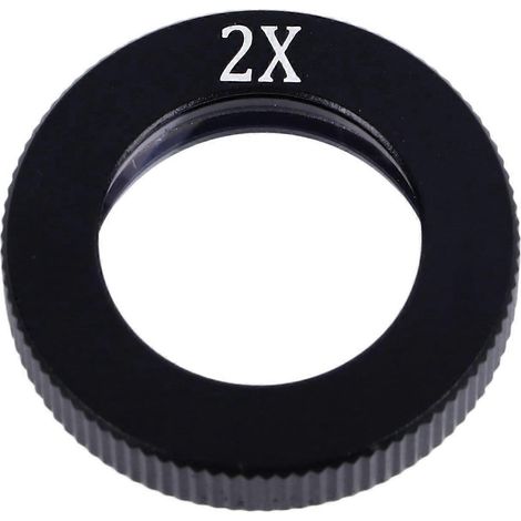 Objectif auxiliaire, éclairage parallèle, microscope à monture C, tube monoculaire, oculaire 2x