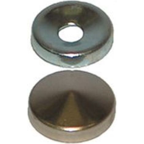 MASIDEF-MOBILA-12 BORCHIE COPRIVITI CONICHE IN OTTONE LUCIDO D16