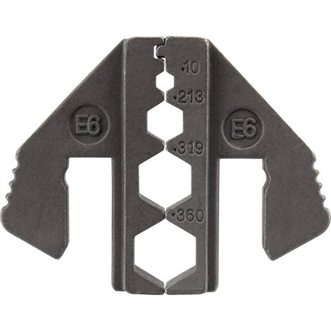 TOOLCRAFT PLE-0E6 Matrici di crimpaggio Matrice di crimpaggio per connettori coassiali Adatto per marchio (Pinze): TOOL (1/3)