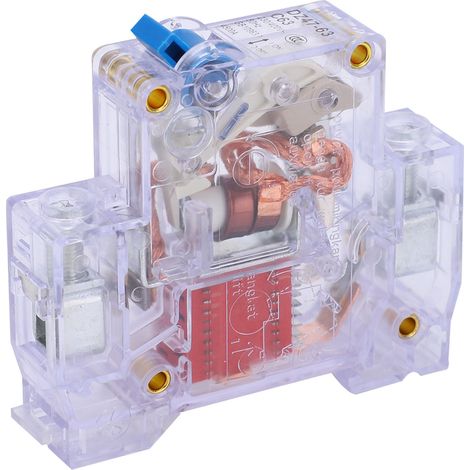 DZ47-63 1p663a Transparenter Luftschalter, Miniatur-Leistungsschalter für den Hausgebrauch (1/5)