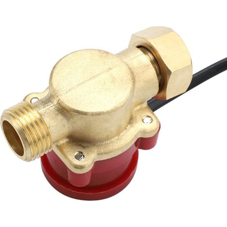 Commutateur de débit d'eau à filetage G1 / 2 "-1/2" AC220V 0.5A Capteur de débit magnétique pour capteur de débit de pompe à eau pour douche (1/5)