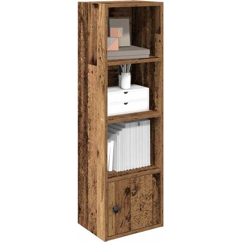 Bücherregal Altholz-Optik 31x24x102 cm Holzwerkstoff