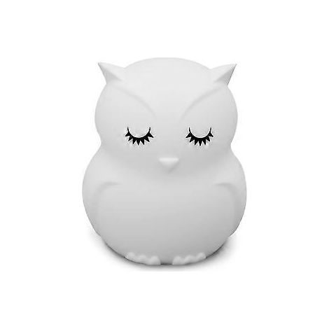 Veilleuse colorée pour enfants, lampe de chevet LED tactile, lampe en silicone, lampe de chevet