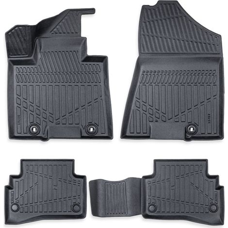 Komplettset (4 Stück) 3D-Gummifußmatten für den Innenraum Erpassan – KIA SPORTAGE IV 2016–2022