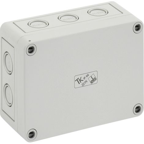 Spelsberg TK PS 1309-6-m Installations-Gehäuse 130 x 94 x 57 Polystyrol (EPS) Lichtgrau (RAL 7035) (1/2)