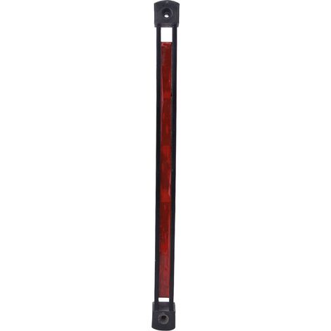 Barre de rangement magnétique double face pour outils, organiseur mural en métal, support de rangement pour cutter et accessoires (30 cm) (1/5)