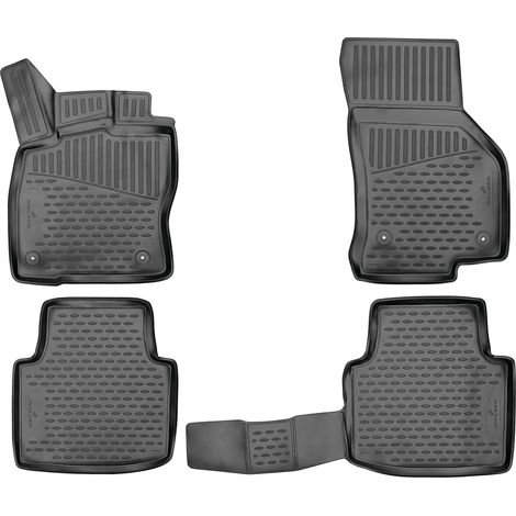 Tapis en caoutchouc XTR pour Skoda Superb III 2015-Auj. (1/5)