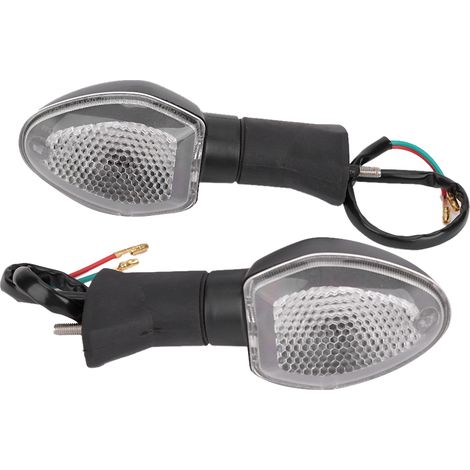 2 Feux Clignotants LED Moto pour Suzuki GSX-S 1000F 750, Ampoules Blanches, Kit de 2 Pièces (1/5)