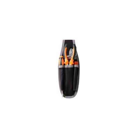 Ceinture Porte Outils Avec 4 Poches Tablier de Travail Sac de Rangement Réglable et Détachable Ceinture Outils Bricolage Convient pour la Menuiserie et le Stockage D'outils électriques (1/5)