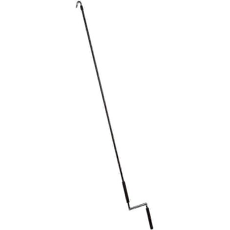 Manivelle de store extérieur pour caravane, 122 cm (48 po), pour stores intérieurs et extérieurs, balcon, terrasse. (1/4)
