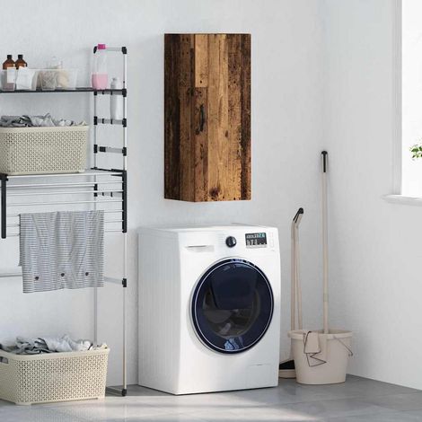 Wandschrank Altholz 34,5 x 34 x 90 cm Holzwerkstoff