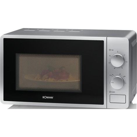 Bomann MW 6014 CB Four Micro-Ondes Argent 20 Litres (1/3)
