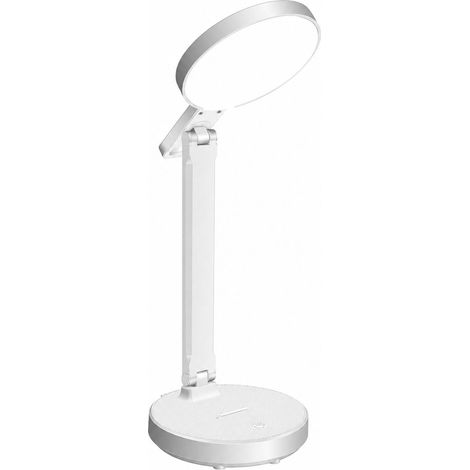 Lampe de Bureau LED - Rechargeable - Lumière Anti-scintillement Réglable -Deux températures de couleur- pour Étude Lecture Bureau (1/5)