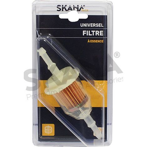 Universeller Kraftstofffilter. Ø Endstücke: 6,35 mm und 7,94 mm.