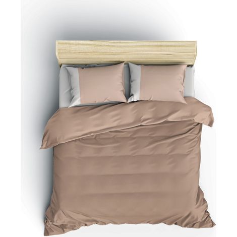 Copripiumino, copripiumino, biancheria da letto Set 100% Cotone Mink Cream (1/2)