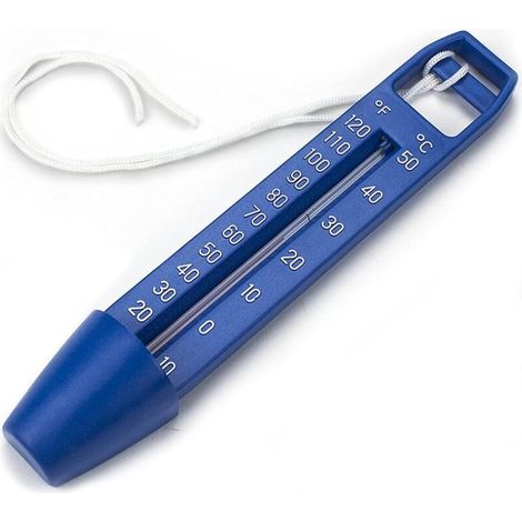 EZ Read Großdisplay-Thermometer für Tanks und Pools mit Netzkabel, Blau (1/5)