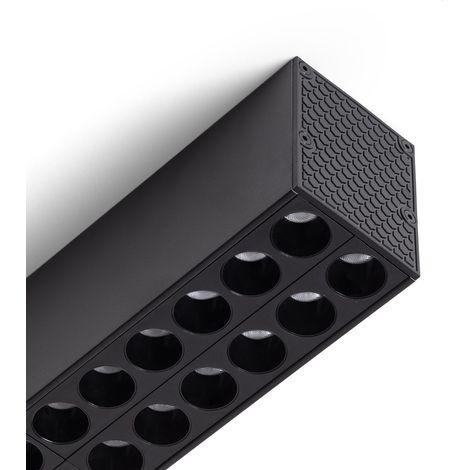 Foco Lineal Optic LED de Superficie 300mm 24W CRI90 UGR16 VisualConfort  4000K Blanco Neutro (1/5)