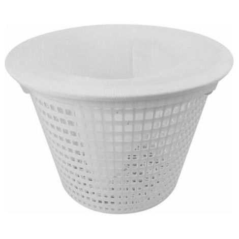 CHOYCLIT Lot de 12 chaussettes pré filtres universels jetables pour panier de skimmer de piscine Blanc