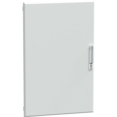 PrismaSeT G IP40-Tür, 930 mm hoch, wendbar, mit 2 Schlössern und mattweißer Oberfläche (1/2)