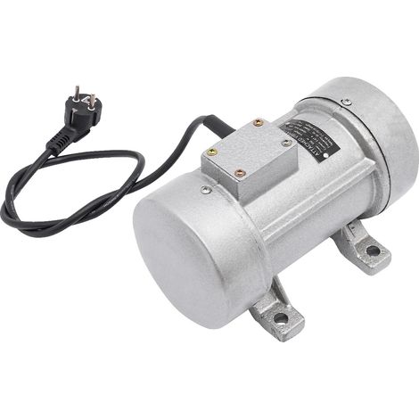 Moteur de Vibreur à Béton, 550W de Puissance, 300kg de Force de Vibration, Argent (1/2)