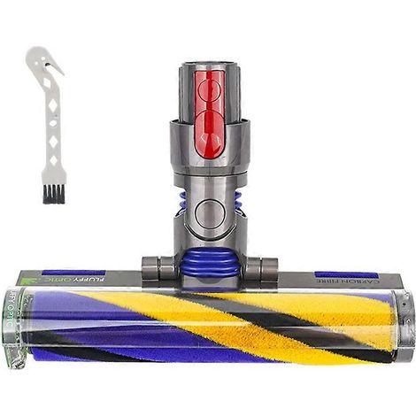 LED rouleau souple tête de nettoyage pour V7/V8/V10/V11/V15 aspirateur sans fil pièces de rechange (1/5)