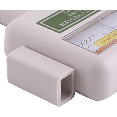 Testeur de Chlore PH mètre, Moniteur d'analyse numérique de la qualité de l'eau 2 en 1 pour Piscine, Spa, Eau Potable (1/3)