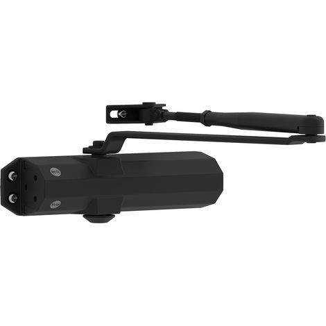 Chiudiporta Aereo Yale 4500 con Braccio Standard - Nero (1/3)
