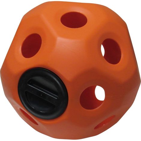 Hay Ball Horse Feeder Toy - Orange (Hanging Treat Slow Feeding Stable)
