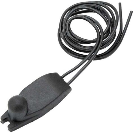 Enowelir Décoratif Scoop Admission Air Flow Autocollant pour Capot de Voiture Camion Blanc (1/4)