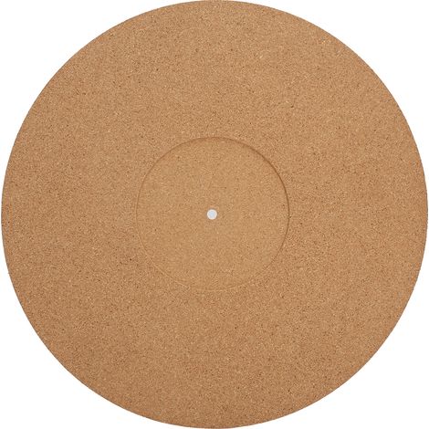 Tapis tourne-disque souple liège 12 pouces anti-statique, diamètre 295mm (1/5)