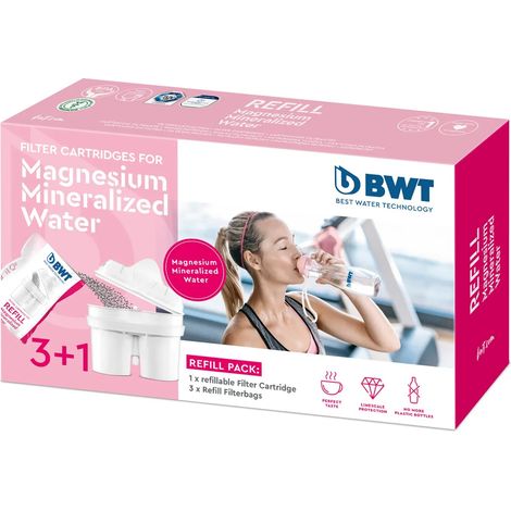Bwt Filtri caraffa Magnesium Mineralizer 4pz 814134 814564