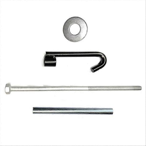 Kit de fixation pour roue de secours (boulon et crochet) pour Outlander 2013-2021 MR594567 MF450007 MR491996 (accessoire auto RK) (1/5)