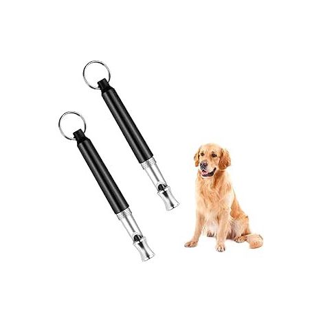 Fischietto a ultrasuoni per addestramento cani, in metallo