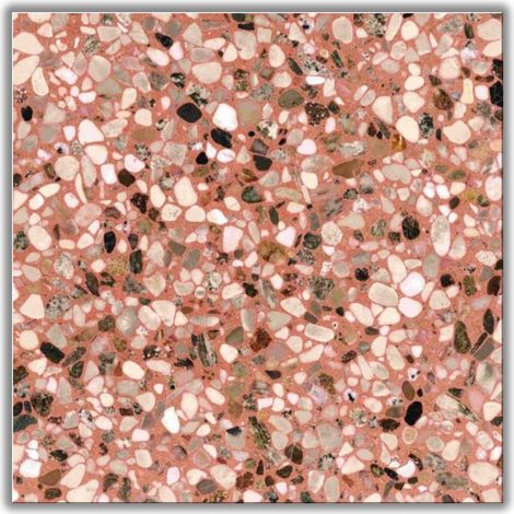 Véritable Carreau Terrazzo BELLONA 40x40 cm boîte de 0.96m2 Adouci - Gioia Materia (1/2)