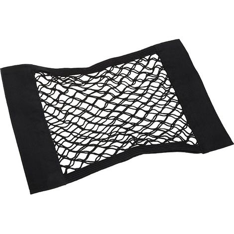 Poche de rangement arrière pour voiture, avec filet élastique et cordon de serrage. (1/5)