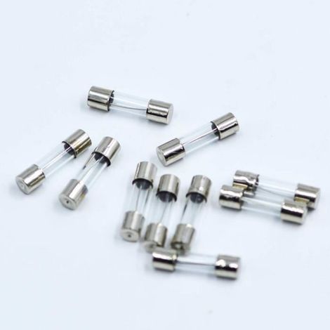 Kit de fusibles en verre - - Lot de 100 0.2A à 20A - Pour voiture et électronique domestique (1/4)