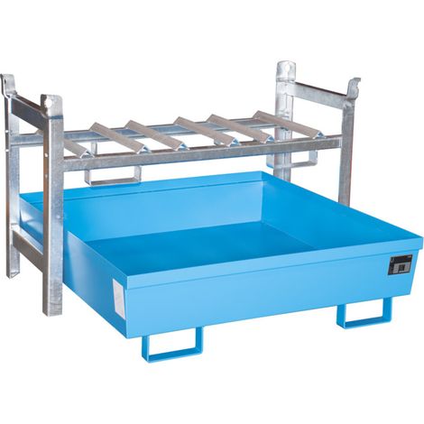 Bauer Südlohn Étagère à fûts FRA-3, laquée, bleu clair