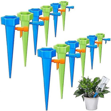 Système d'arrosage automatique pour plantes, irrigation par cône, irrigation goutte à goutte, arrosage des plantes et des fleurs à l'intérieur et à l'extérieur. (1/5)