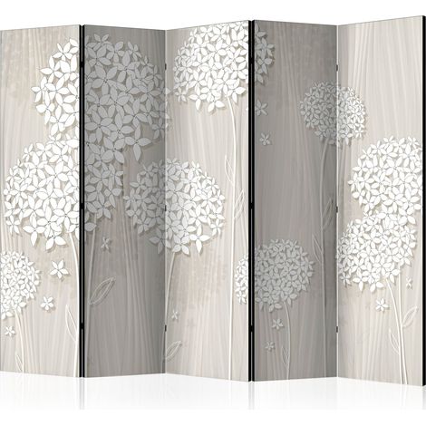 Paravento - Paper Dandelions II [Room Dividers] - 225x172 (1/4)