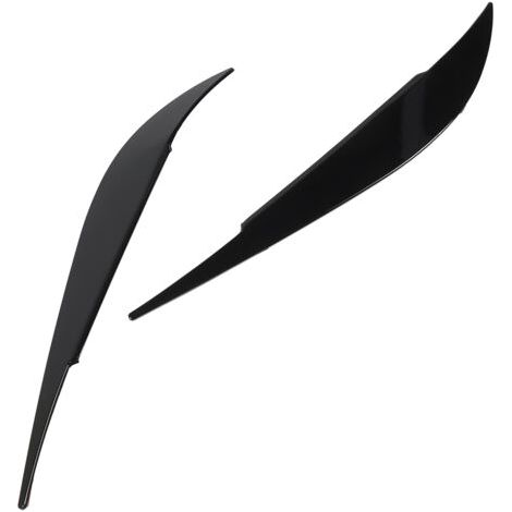 Paire de protections de phares colorées, robustes et élégantes, pour BMW Série 4 F32 F33 F36, noir brillant (1/5)