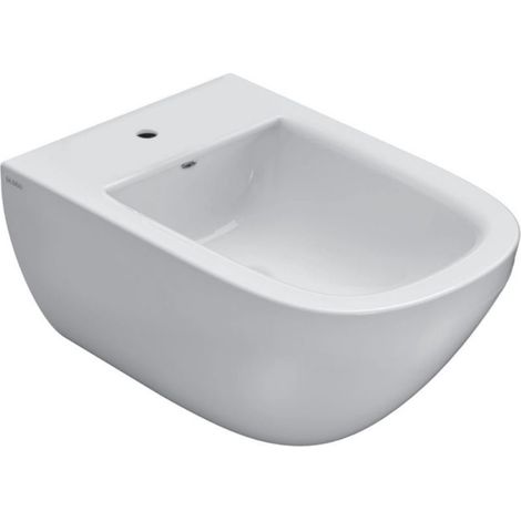 Bidet mural 58x37 cm Globo Stockholm céramique LAS09BI  Blanc - Céramique (1/4)