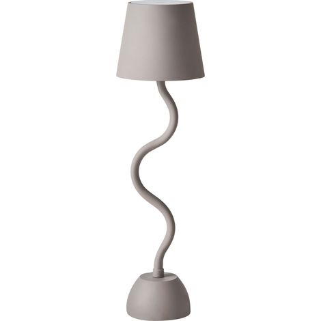 Kabellose LED Tischlampe VOUGA mit Dimmer Metall Beige