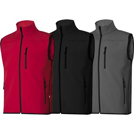 Velilla 205905 Arbeitsweste - M - Rot